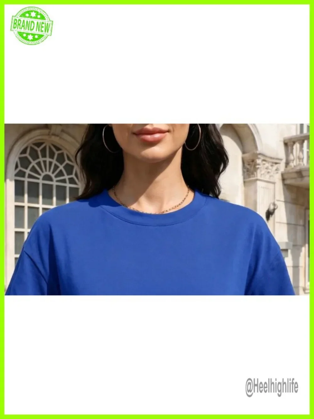 Oversized Cotton Crop Top Boxy Short Sleeve Workout Yoga Athletic Tee